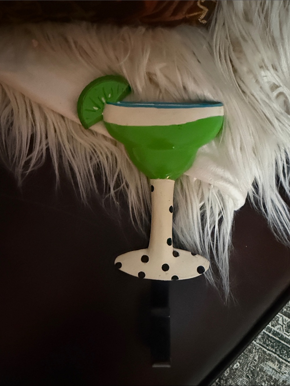 Decorative Green Margarita Wall Hook by